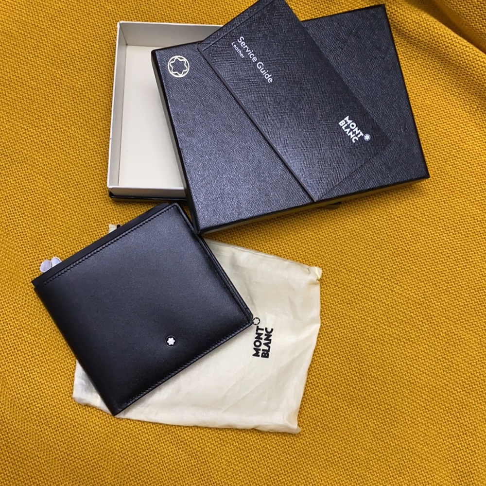 Mount blanc Man's wallet - Picture 2 of 7